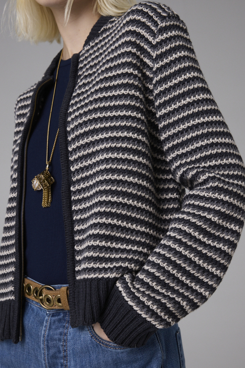 JAQUETA TRICOT HONEY I26