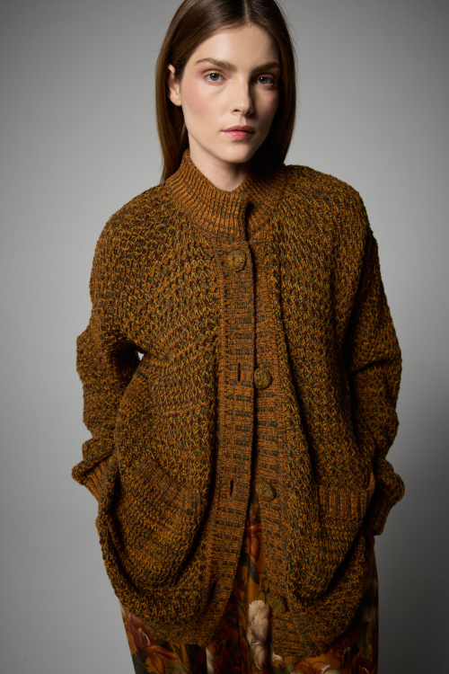 CASACO TRICOT SHACKET I26