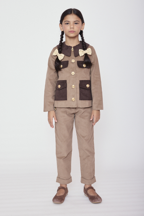 JAQUETA COTELE HAZEL KIDS I26