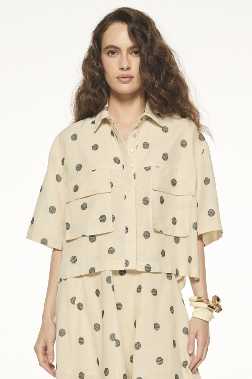 CAMISA LINEN POIS V27