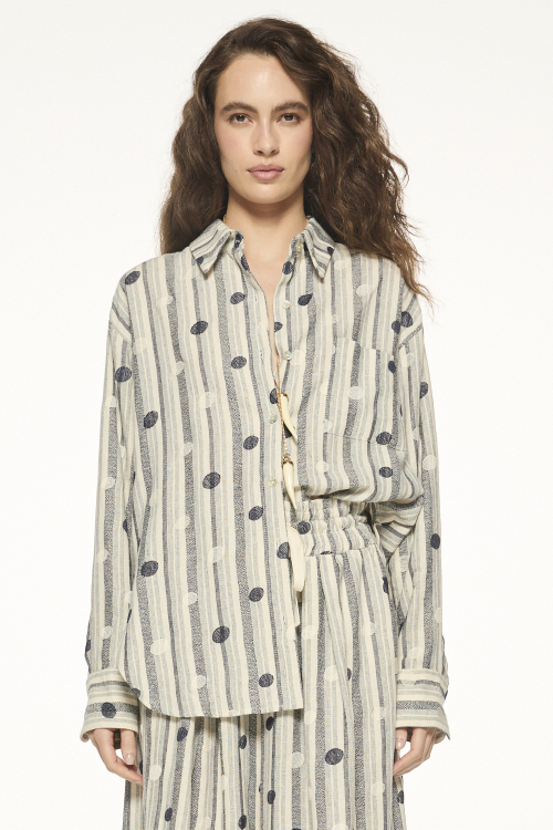 CAMISA NAVY POIS V27