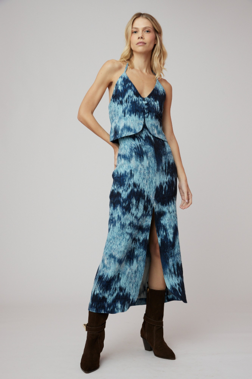 VESTIDO MIDI JACQUARD TAGELMUST I25