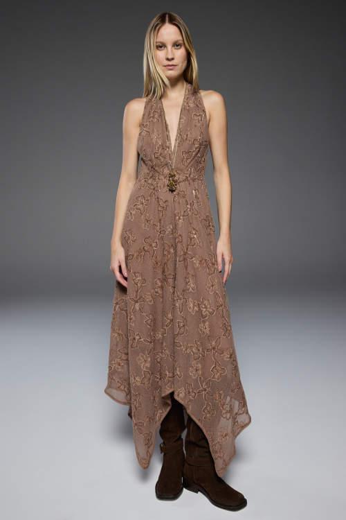VESTIDO COGNAC I26