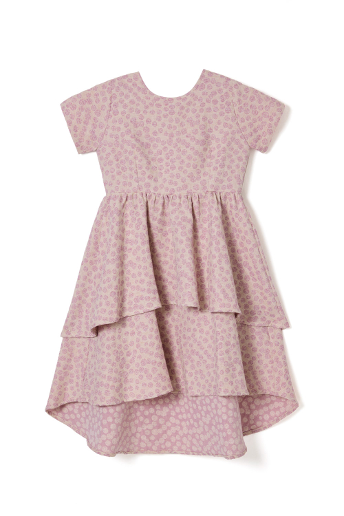 VESTIDO LILA KIDS V27