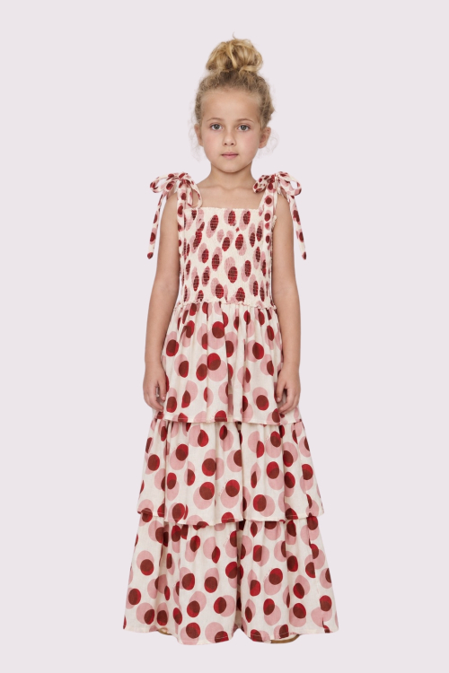 VESTIDO LONGO POIS KIDS V27