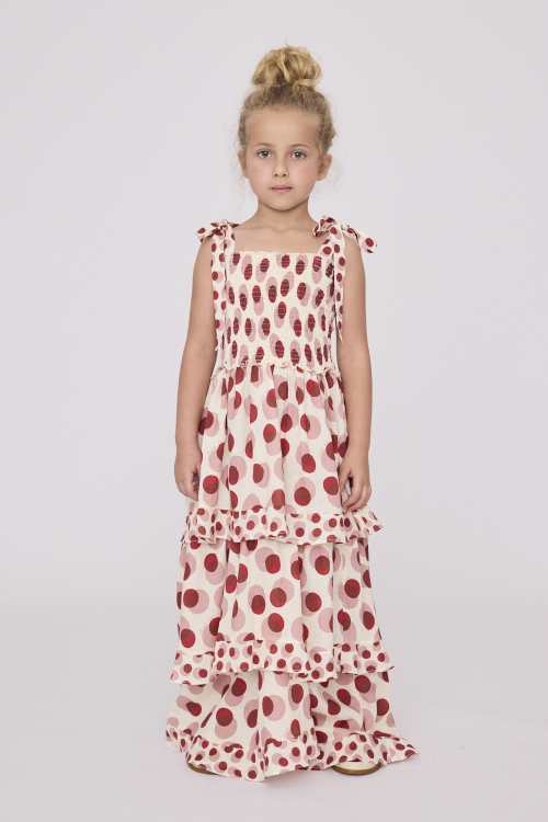 VESTIDO LONGO POIS KIDS V27