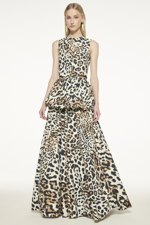 VESTIDO LONGO PANTHERA V27