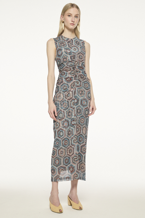 VESTIDO TULE DIAMOND COLORS V27