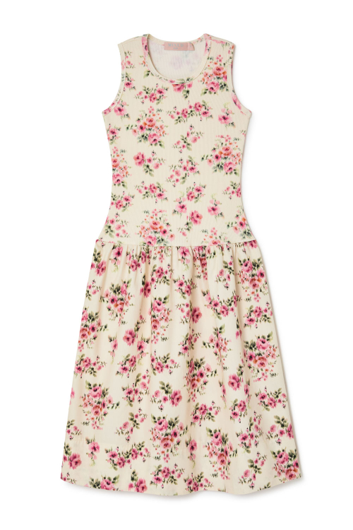 VESTIDO BLUSH GARDEN KIDS V27