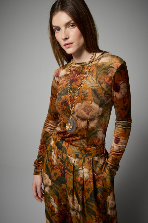 BLUSA VELVET FLOWERWOOD I26