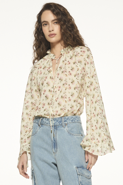 BLUSA FLOWERS V27