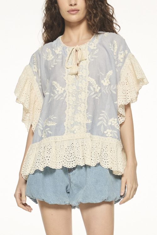 BLUSA JU STRIPES V27