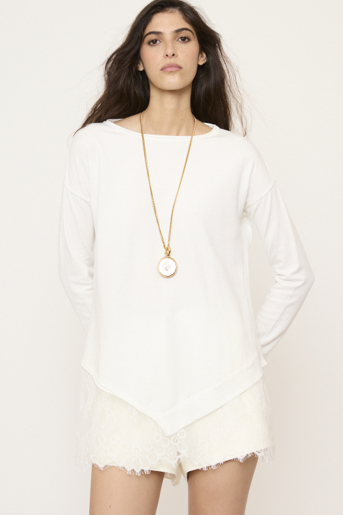 BLUSA TRICOT LACE V27