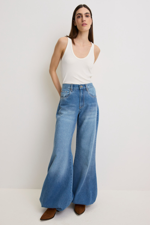 CALCA JEANS BALLOON I26